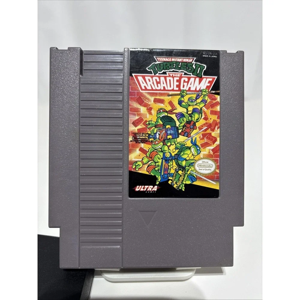 Teenage Mutant Ninja‎ Turtles II: The Arcade Game Nintendo NES Tested Works